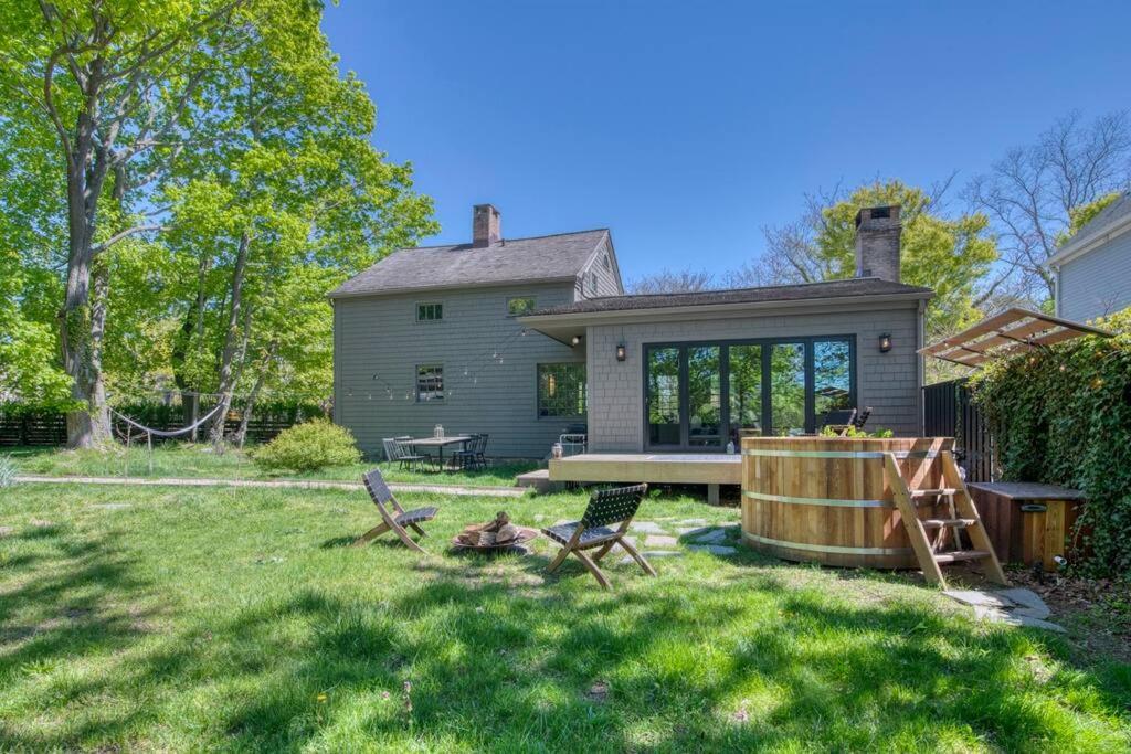 The Saltbox Greenport Villa Bagian luar foto